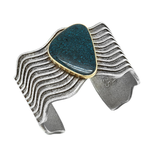 Sterling Silver Lander Blue Bracelet