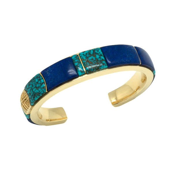 14k Gold Inlaid Bracelet