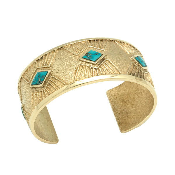 14k Gold Inlaid Bracelet