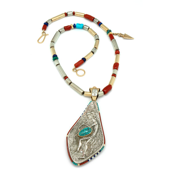 "Father and Son" Reversible Necklace