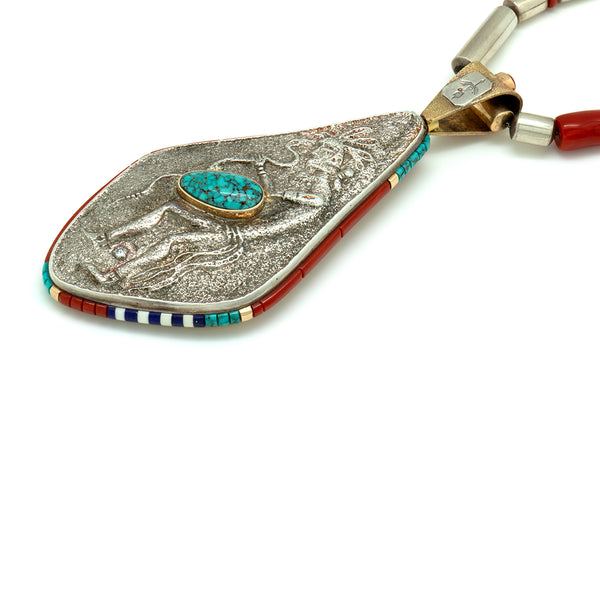 "Father and Son" Reversible Necklace