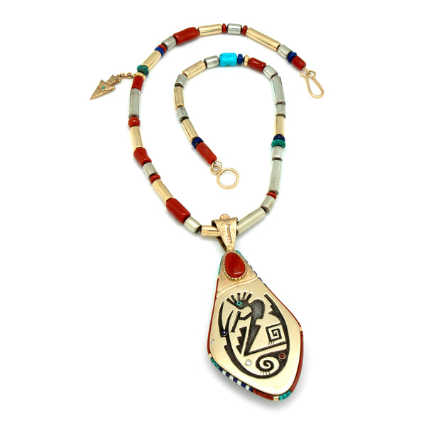"Father and Son" Reversible Necklace