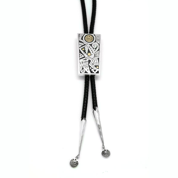 Sterling Silver Overlay Bolo