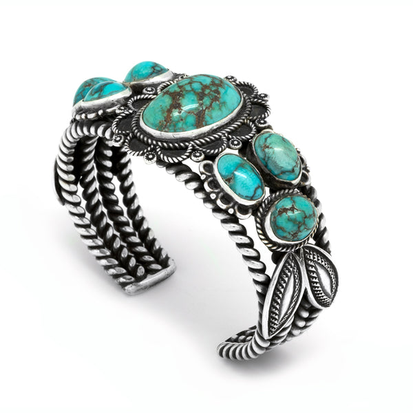 Sterling Silver Turquoise Bracelet