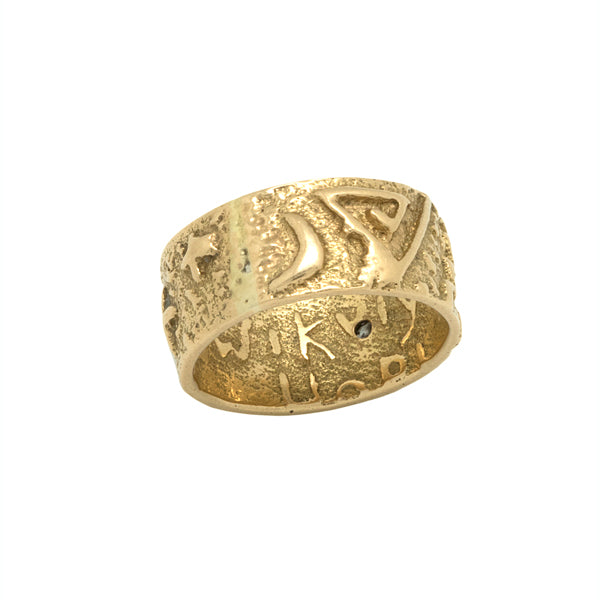 14k Gold Diamond Ring