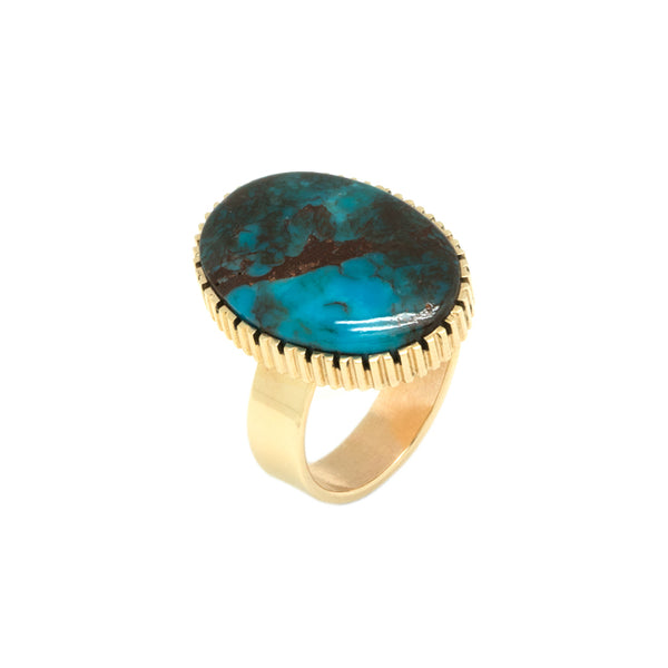 14k Gold Bisbee Ring