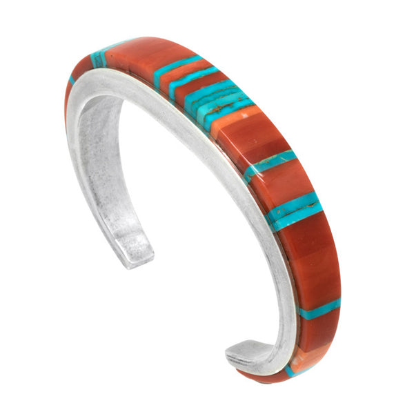Sterling Silver Inlaid Bracelet
