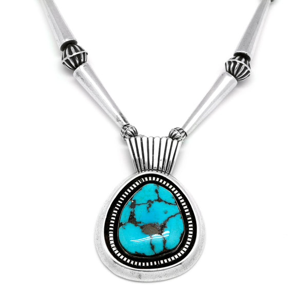 Sterling Silver Lone Mountain Necklace