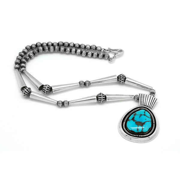 Sterling Silver Lone Mountain Necklace