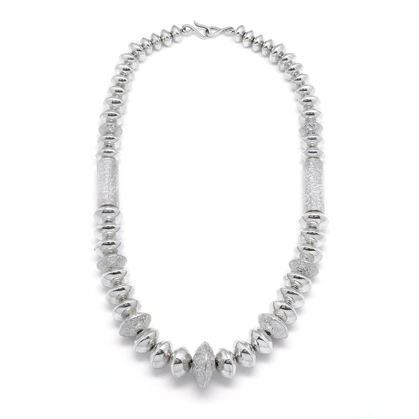 Sterling Silver Bead Necklace