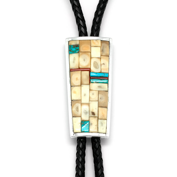 Sterling Silver Inlaid Bolo