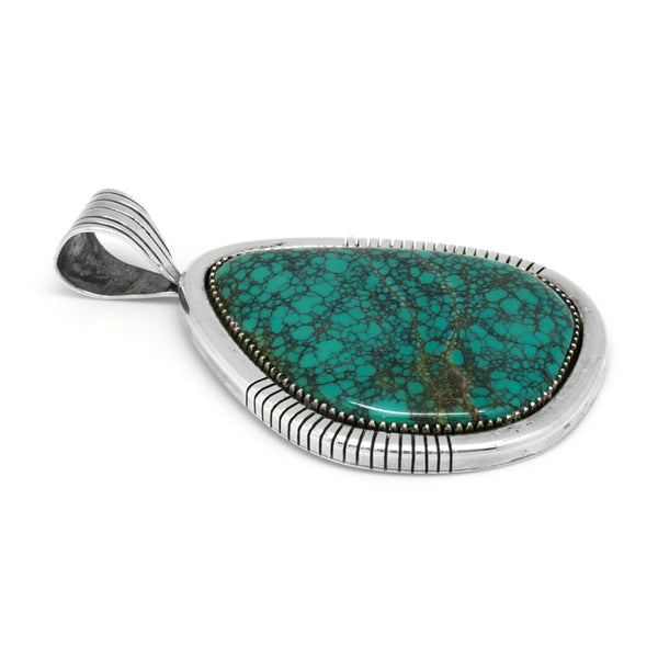 Sterling Silver Turquoise Pendant