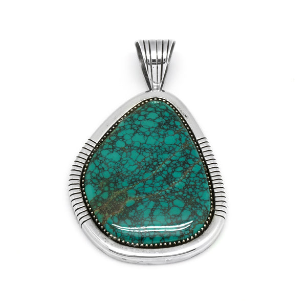 Sterling Silver Turquoise Pendant