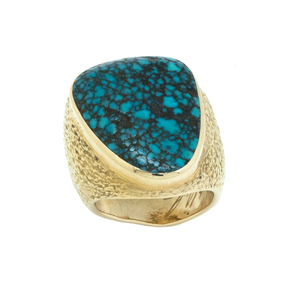 14k Gold Lone Mountain Ring