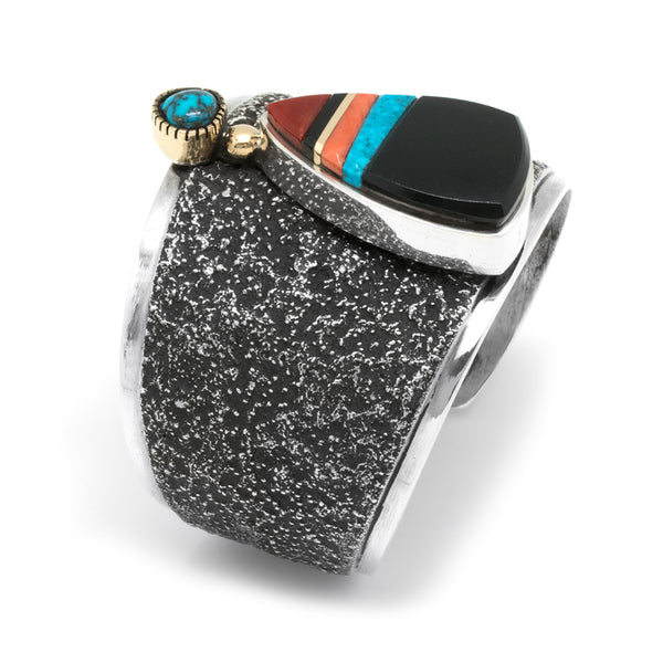 Sterling Silver Inlaid Bracelet
