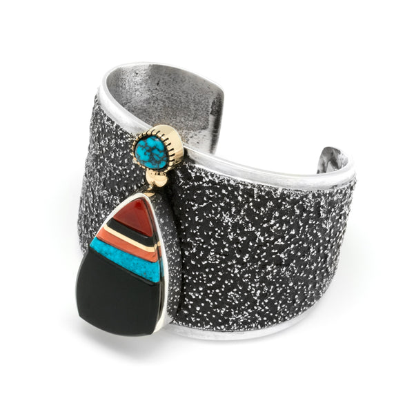Sterling Silver Inlaid Bracelet