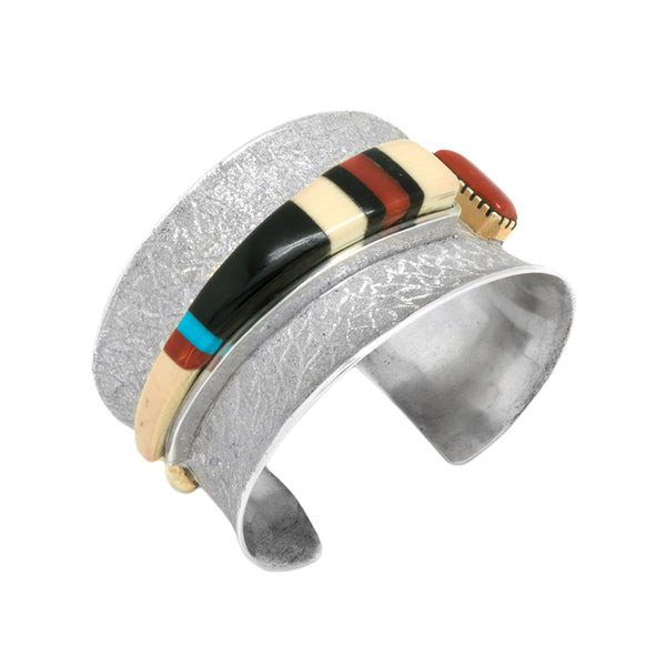 Sterling Silver Inlaid Bracelet