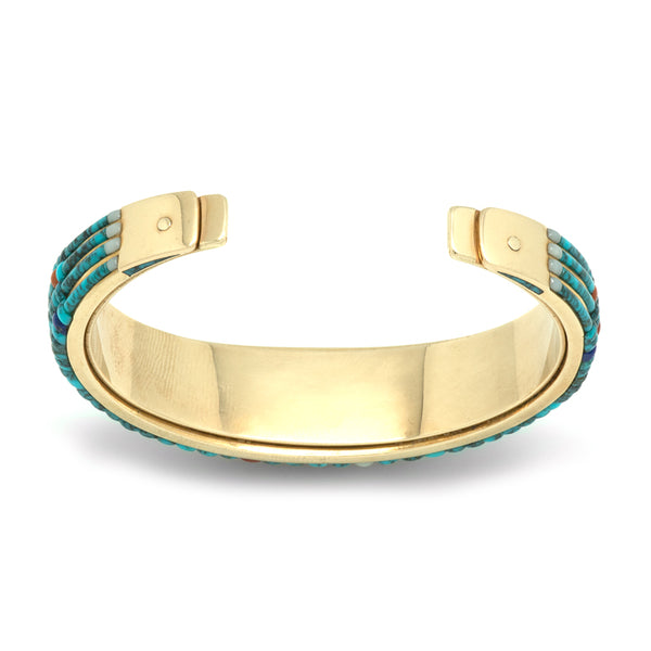 14k Gold Lone Mountain Corn Bracelet