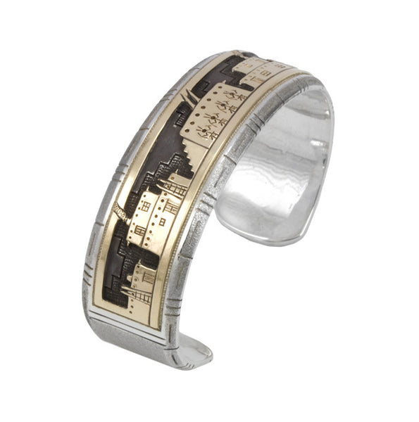 14k Gold over Silver Bracelet