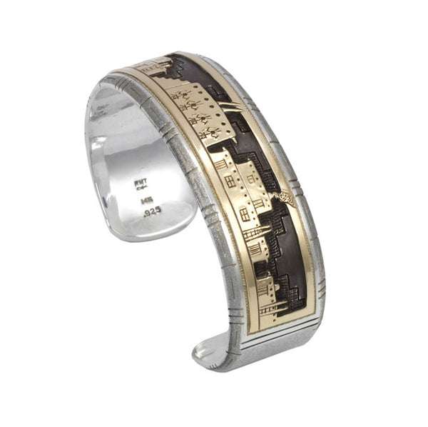 14k Gold over Silver Bracelet