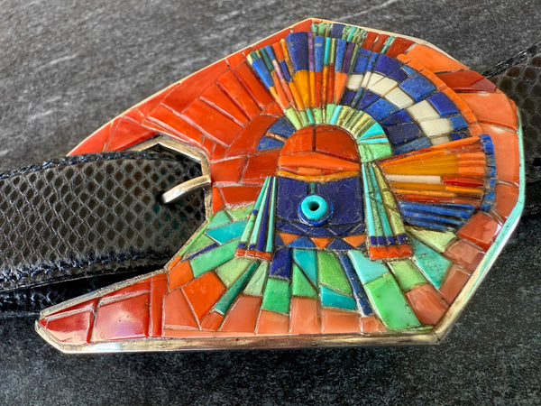 Sterling Silver Inlaid Ranger Set