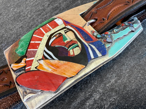 Sterling Silver Inlaid Ranger Set