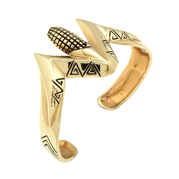 14k Gold Corn Bracelet