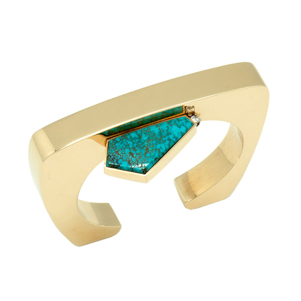 14k Gold Lone Mountain Bracelet