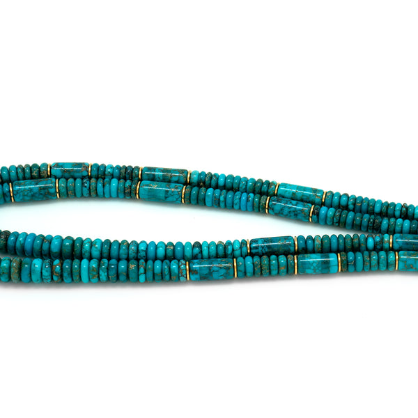 Lone Mountain Beaded Necklace