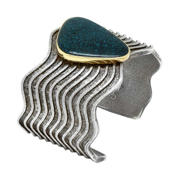 Sterling Silver Lander Blue Bracelet