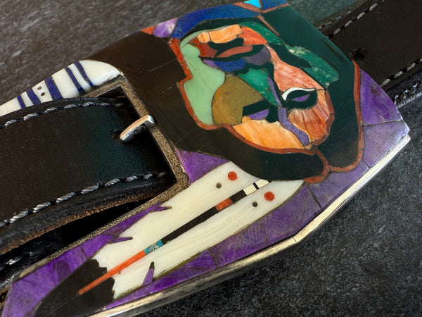 Sterling Silver Inlaid Ranger Set