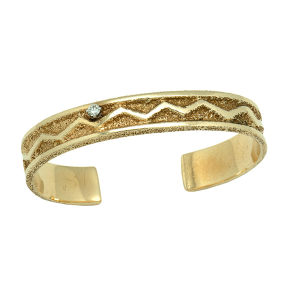 14k Gold Diamond Bracelet