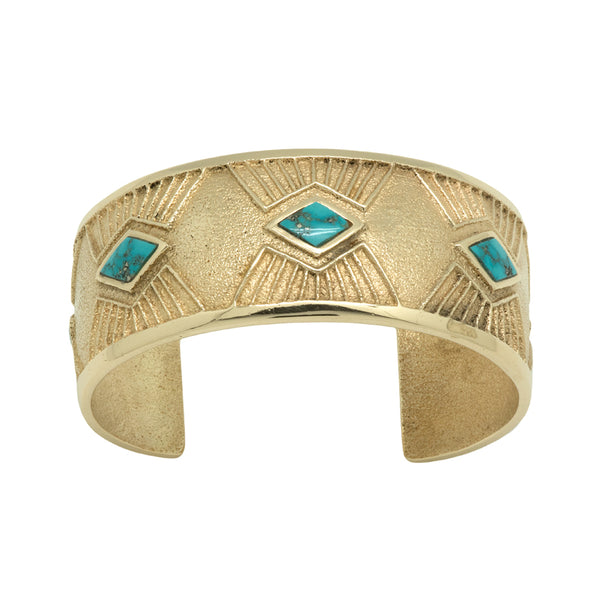 14k Gold Inlaid Bracelet