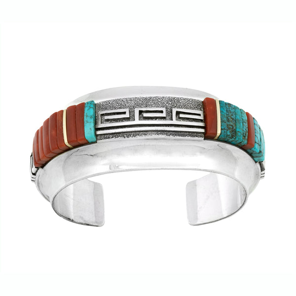 Sterling Silver Inlaid Bracelet