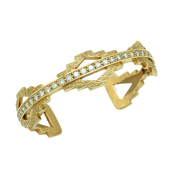 18k Gold Diamond Bracelet