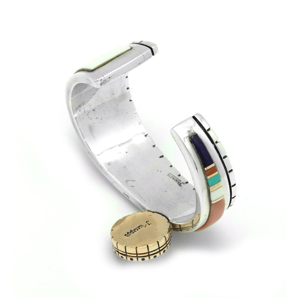 Sterling Silver Inlaid Bracelet