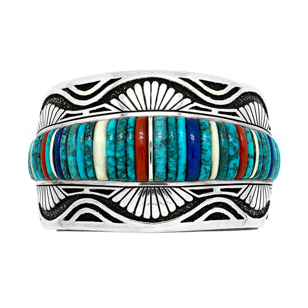 Sterling Silver Lone Mountain Bracelet