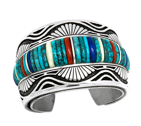 Sterling Silver Lone Mountain Bracelet
