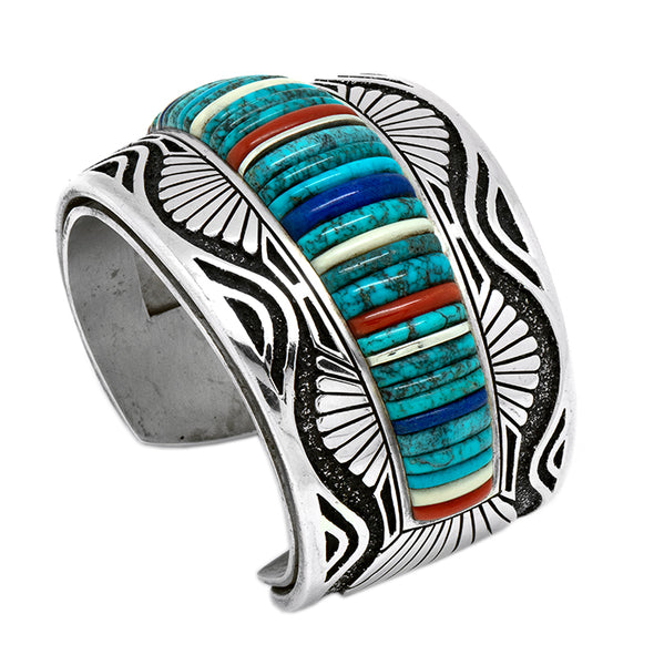 Sterling Silver Lone Mountain Bracelet