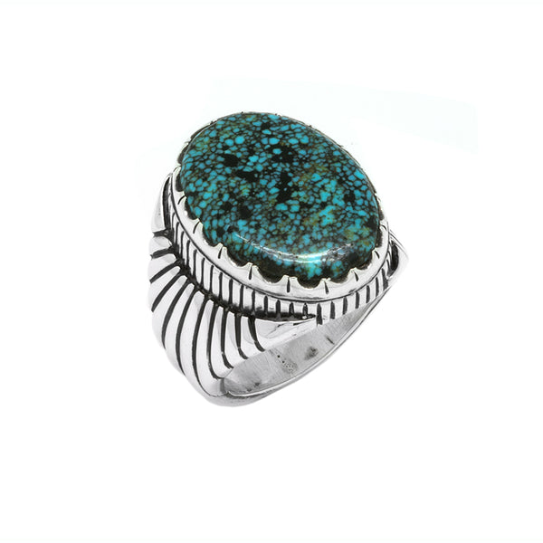 Sterling Silver Nevada Blue Ring
