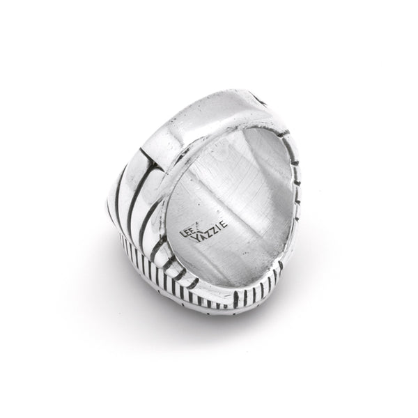Sterling Silver Nevada Blue Ring