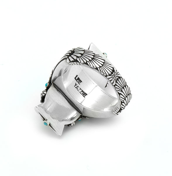 Sterling Silver Lone Mountain Ring