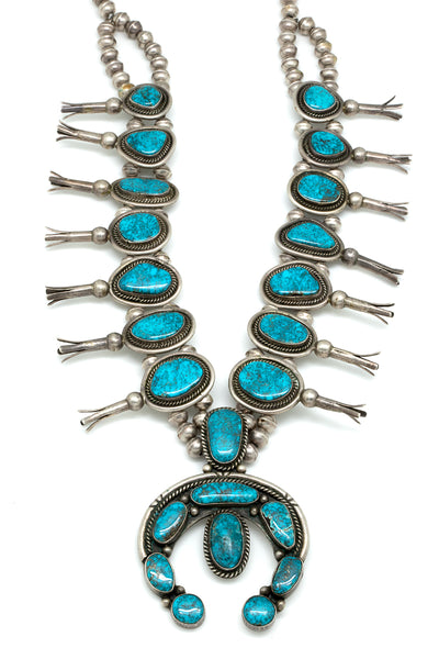 Lone Mountain Turquoise Squash Set