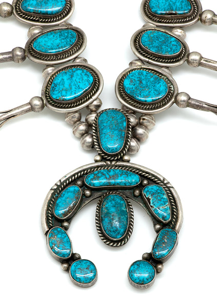 Lone Mountain Turquoise Squash Set