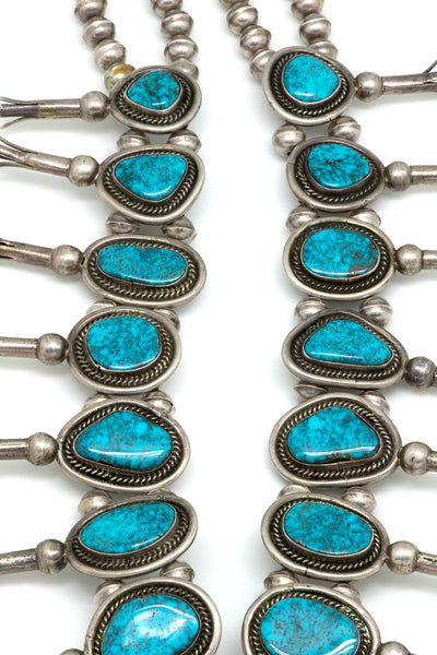 Lone Mountain Turquoise Squash Set