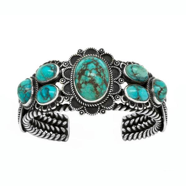 Sterling Silver Turquoise Bracelet