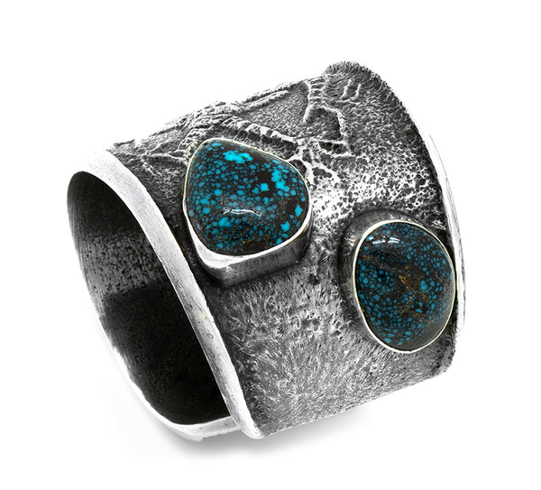 Sterling Silver Lander Blue Bracelet