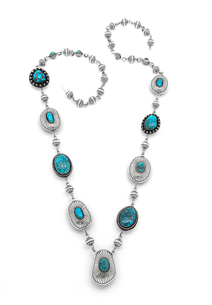 Sterling Silver Reversible Necklace