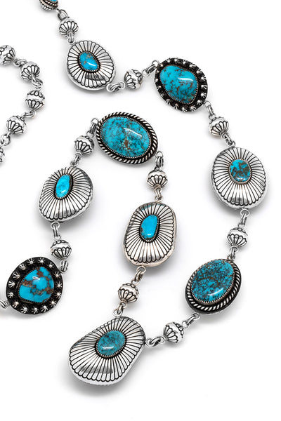 Sterling Silver Reversible Necklace