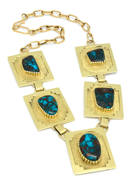 18k Gold Bisbee Necklace